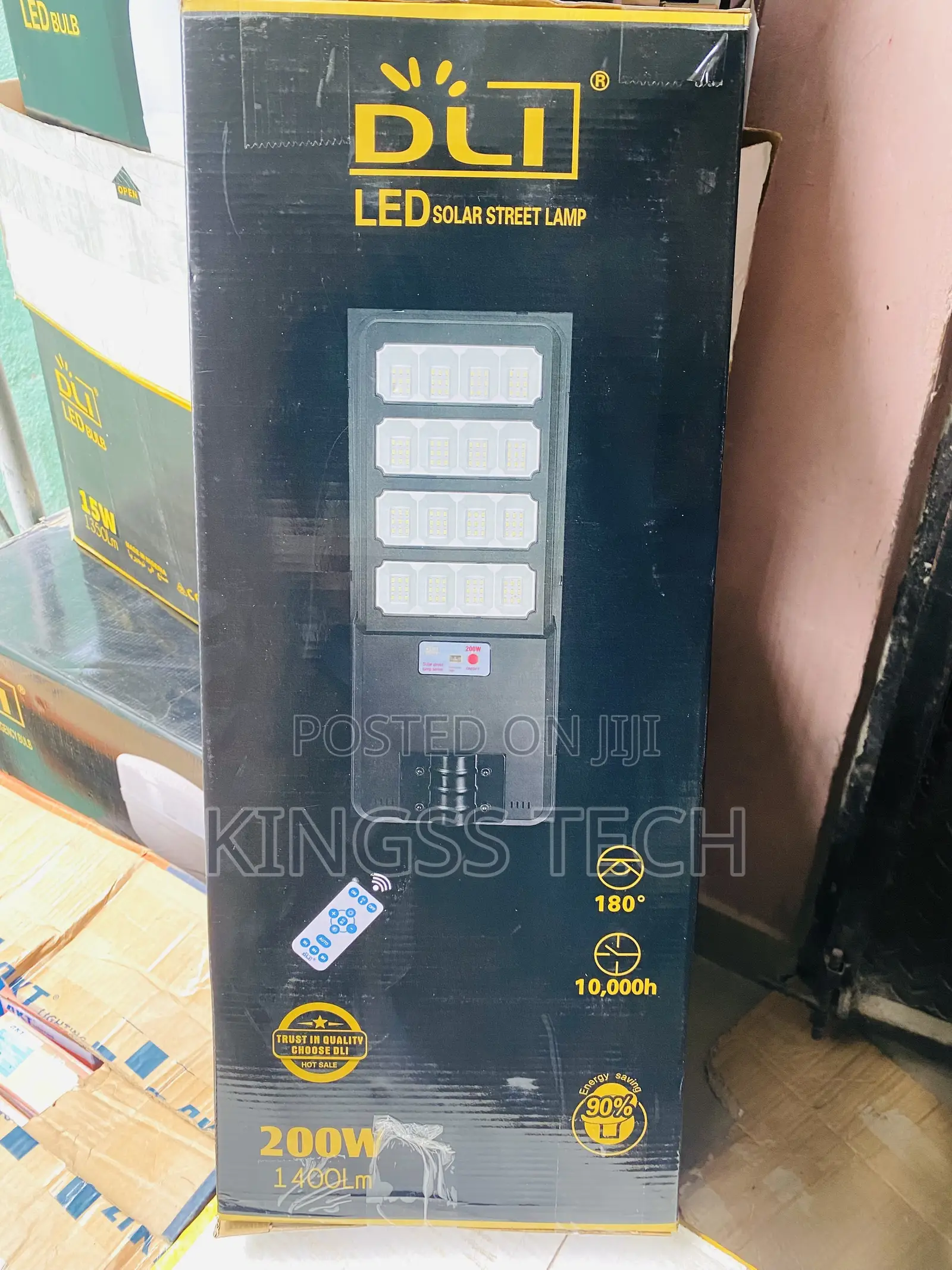 Solar Street Light DLI 200W 2 in 1 LED