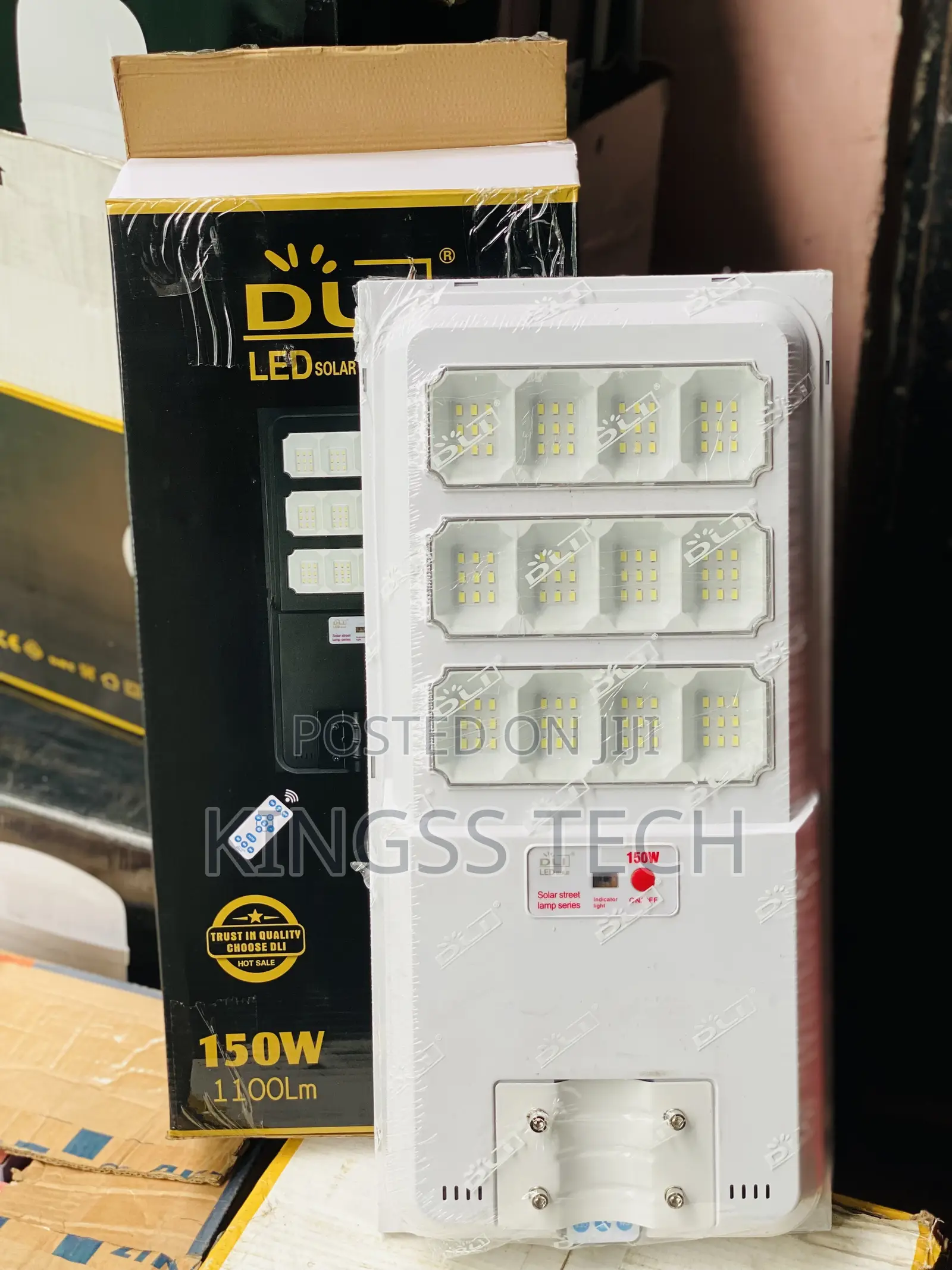 Solar Street Light DLI 150W 2 in 1 LED