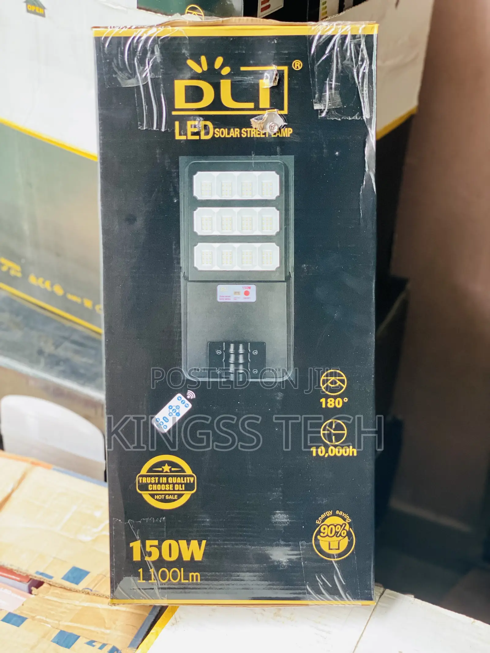 Solar Street Light DLI 150W 2 in 1 LED