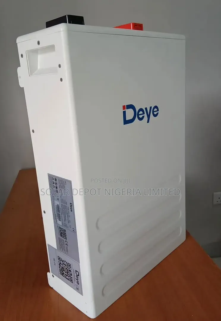 Deye 5.12 KWH (51.2v, 100ah) Lithium Battery