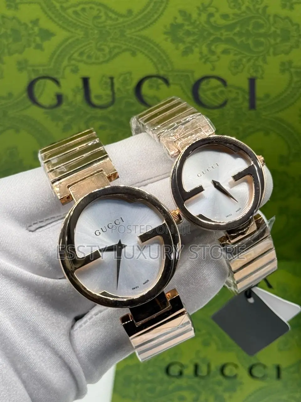 High Quality Luxury Gucci Automatic Couple Wristwatch