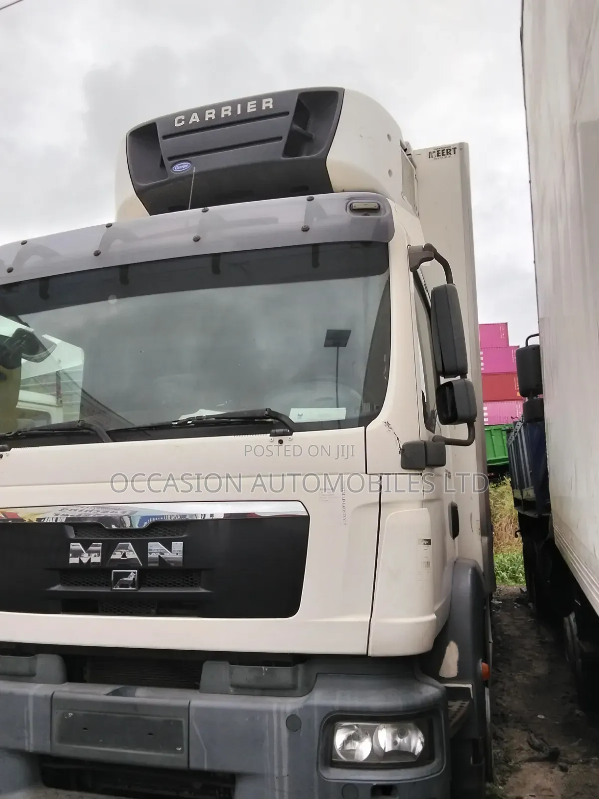 Man Diesel Refrigerator Truck