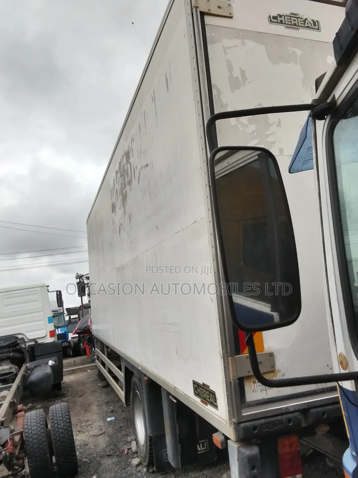 Man Diesel Refrigerator Truck