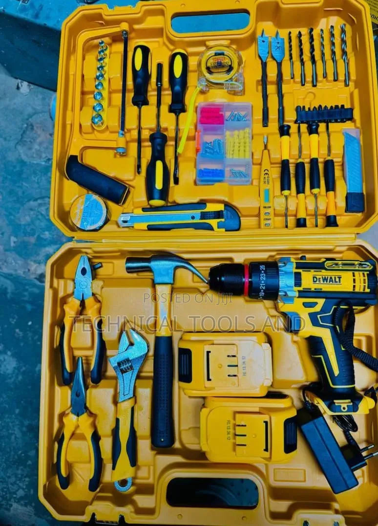 DeWalt Cordless Drill Machine Tools Box