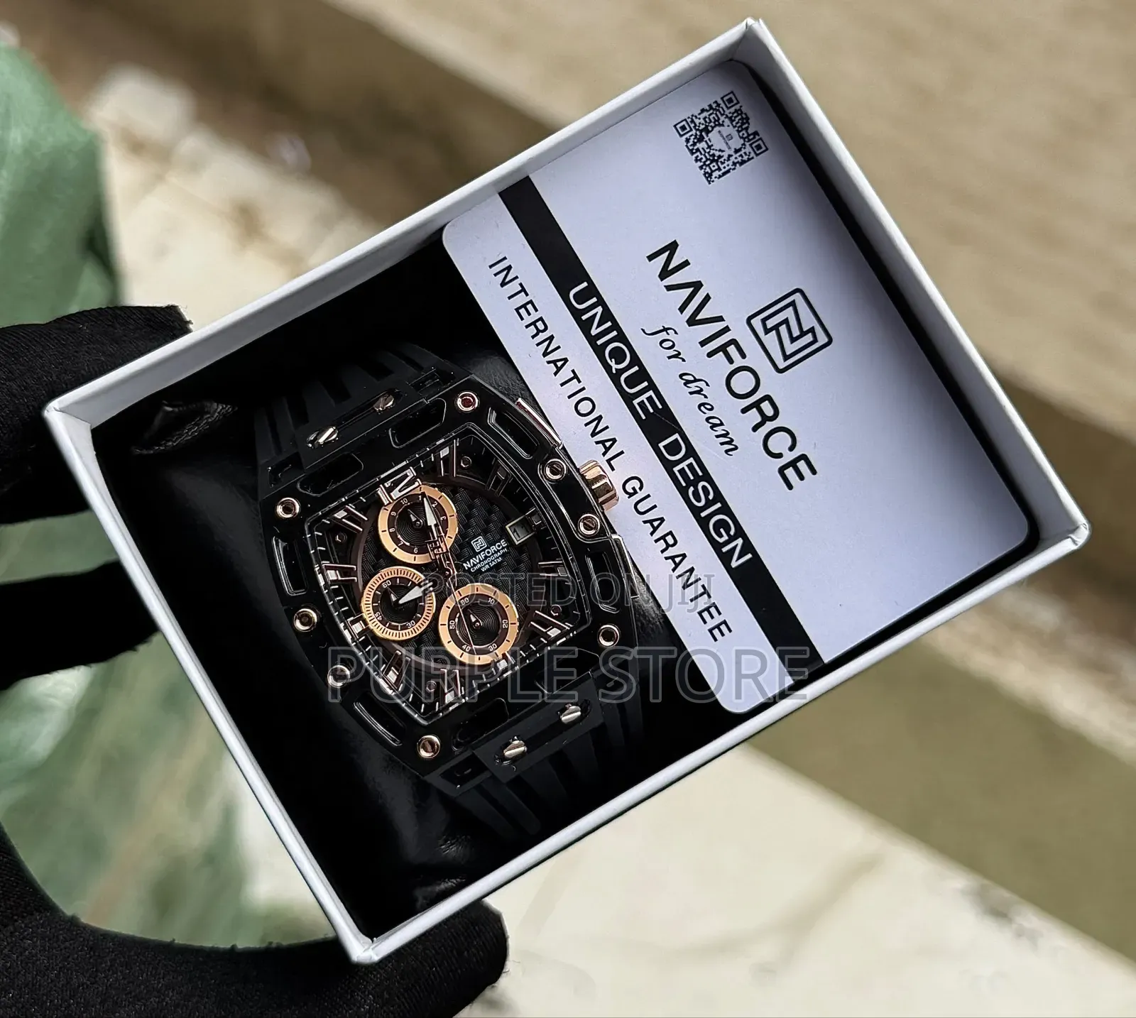 Naviforce Bold Chronograph Men's Watch