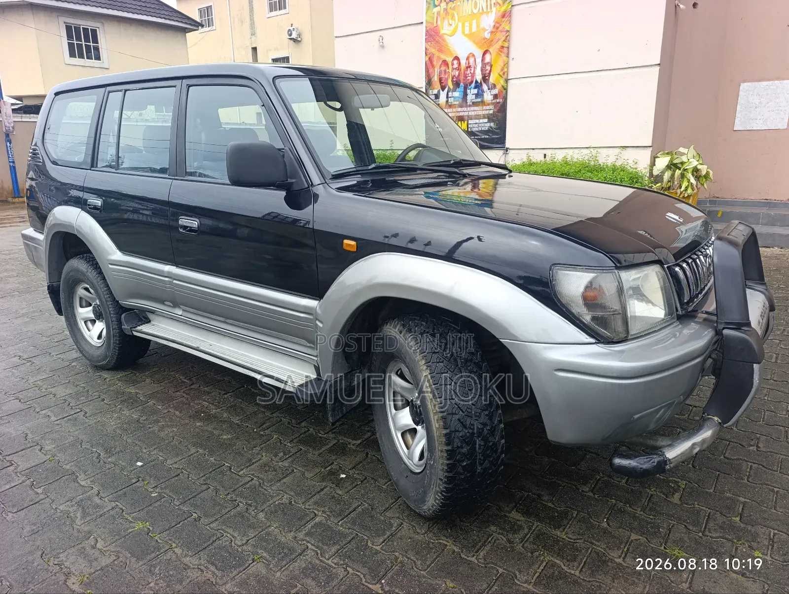 Toyota Land Cruiser Prado 2001 Black