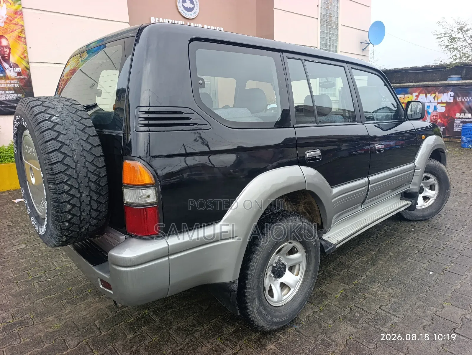 Toyota Land Cruiser Prado 2001 Black