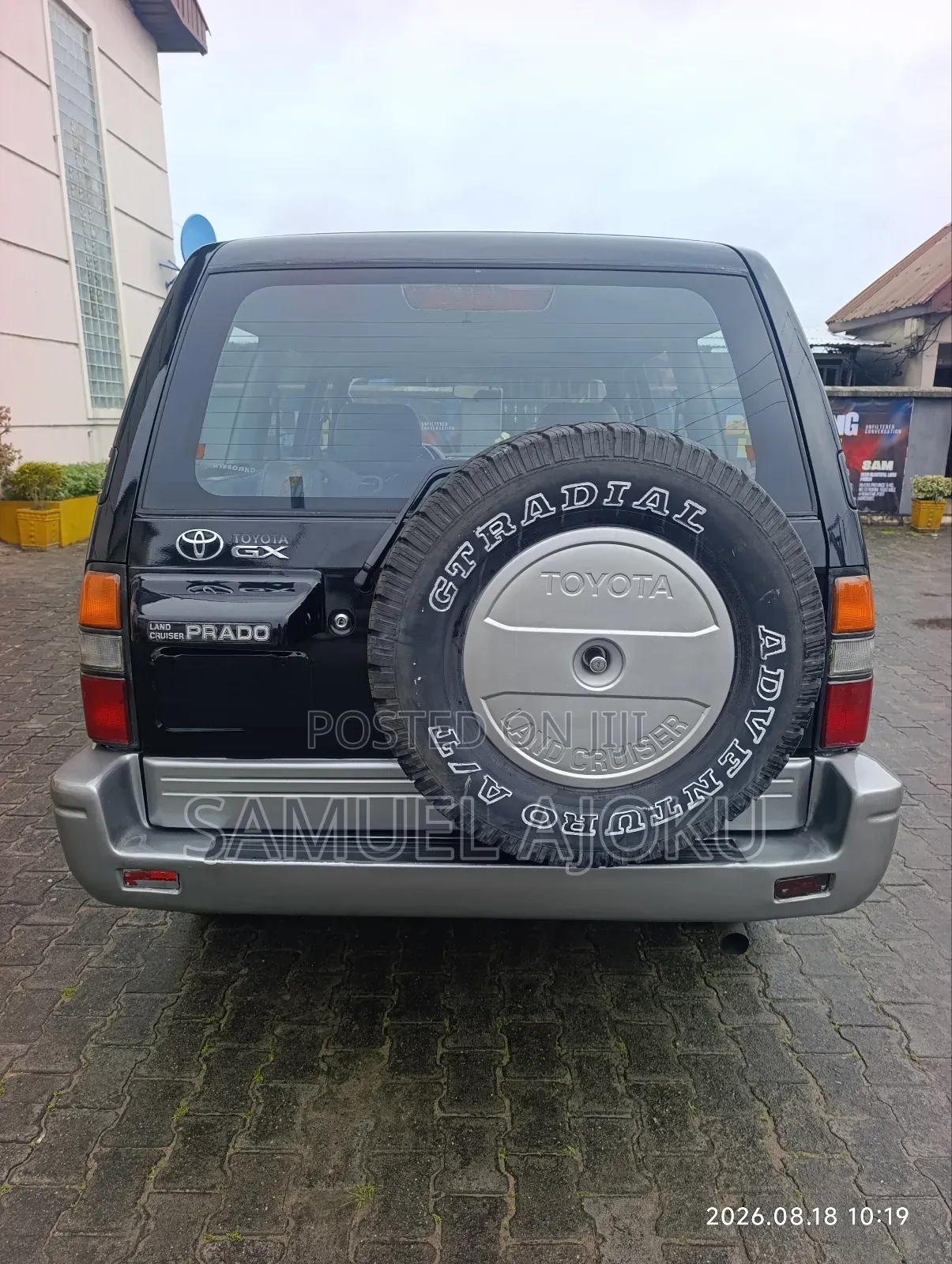 Toyota Land Cruiser Prado 2001 Black