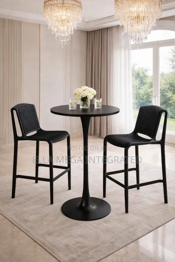 Barstool and Bar-Table Set