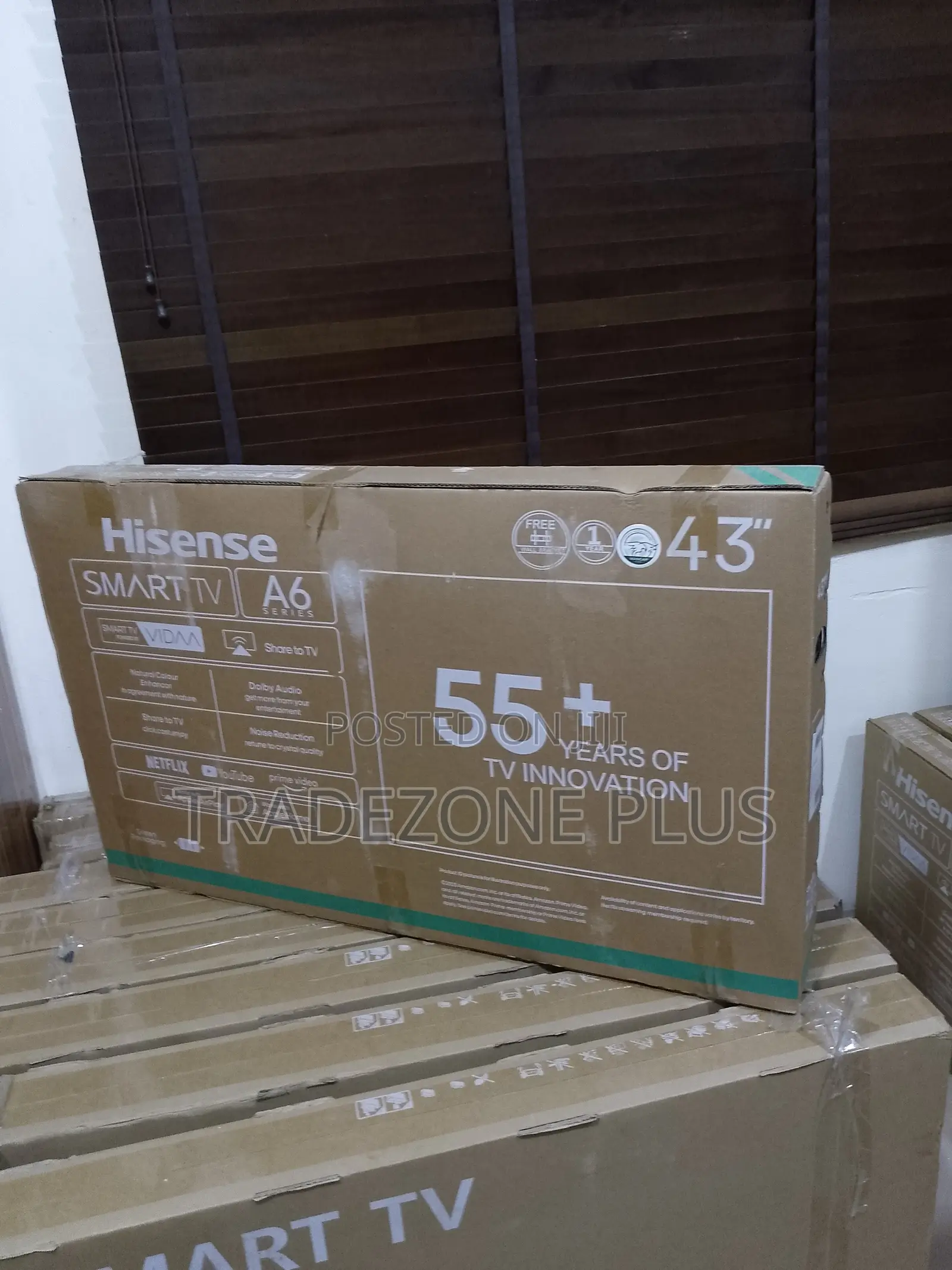 Perfect for Movie Nights – Hisense A6 43-Inch Smart TV