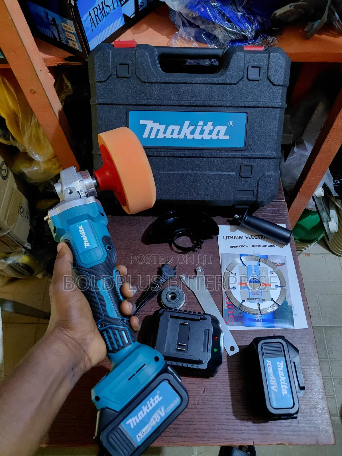 48 Volt Makita Polishing and Grinding Machine