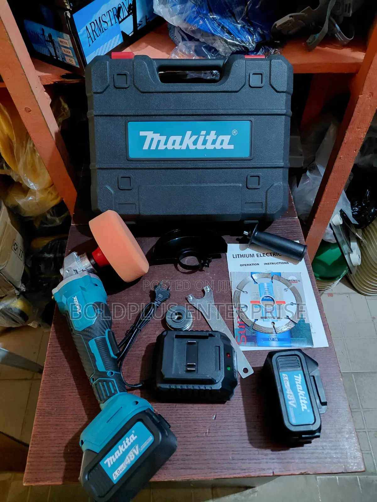 48 Volt Makita Polishing and Grinding Machine