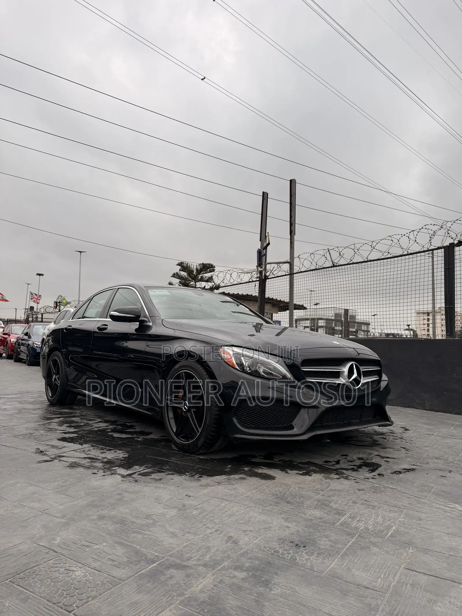 Mercedes-Benz C400 4Matic AWD Sedan (3.0L V6 7A) 2015 Black