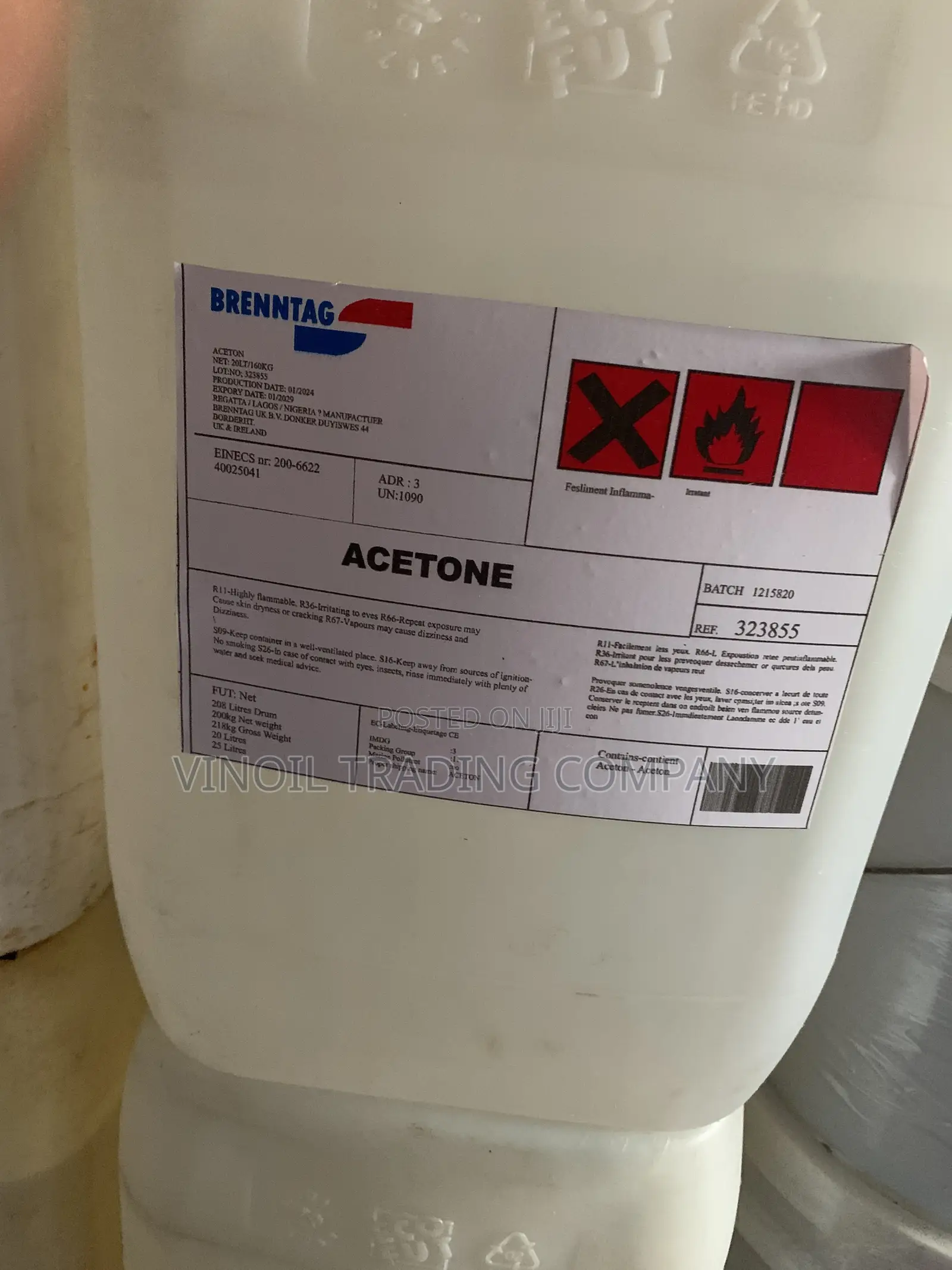 Acetone Brenntag