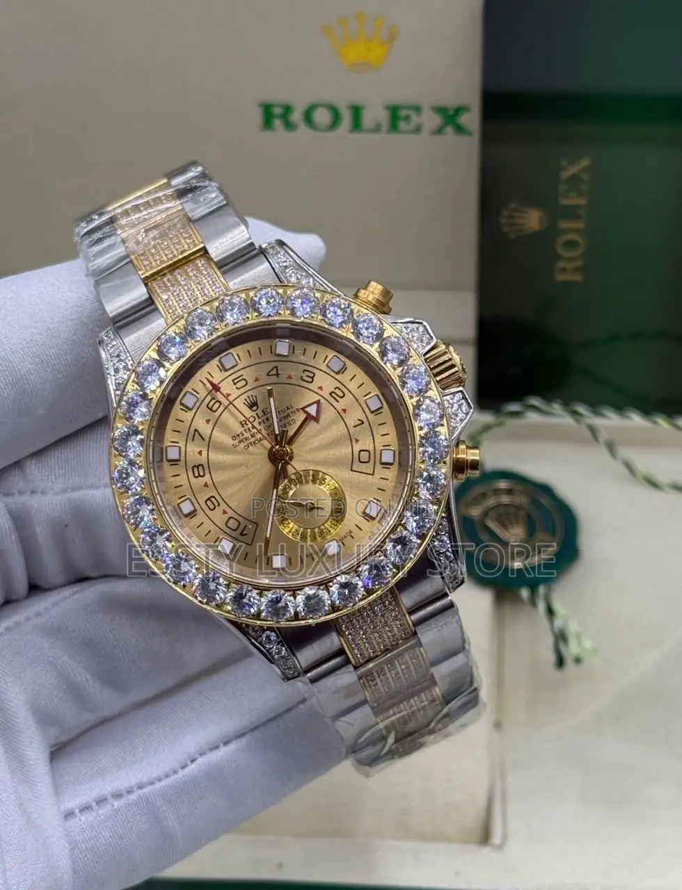 High Quality Luxury Rolex Automatic Couple Wristwatch