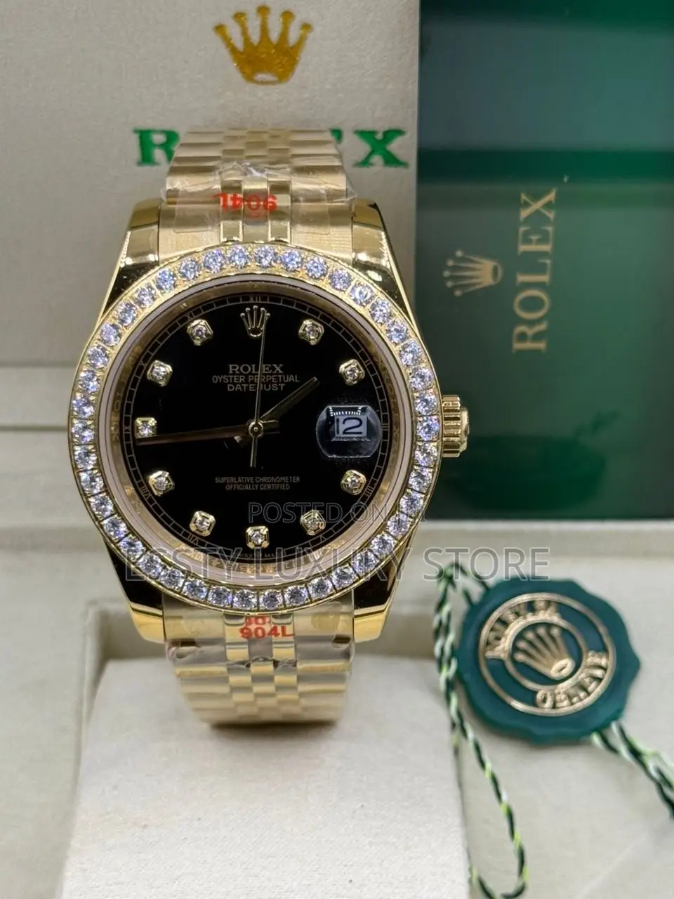 High Quality Luxury Rolex Automatic Couple Wristwatch
