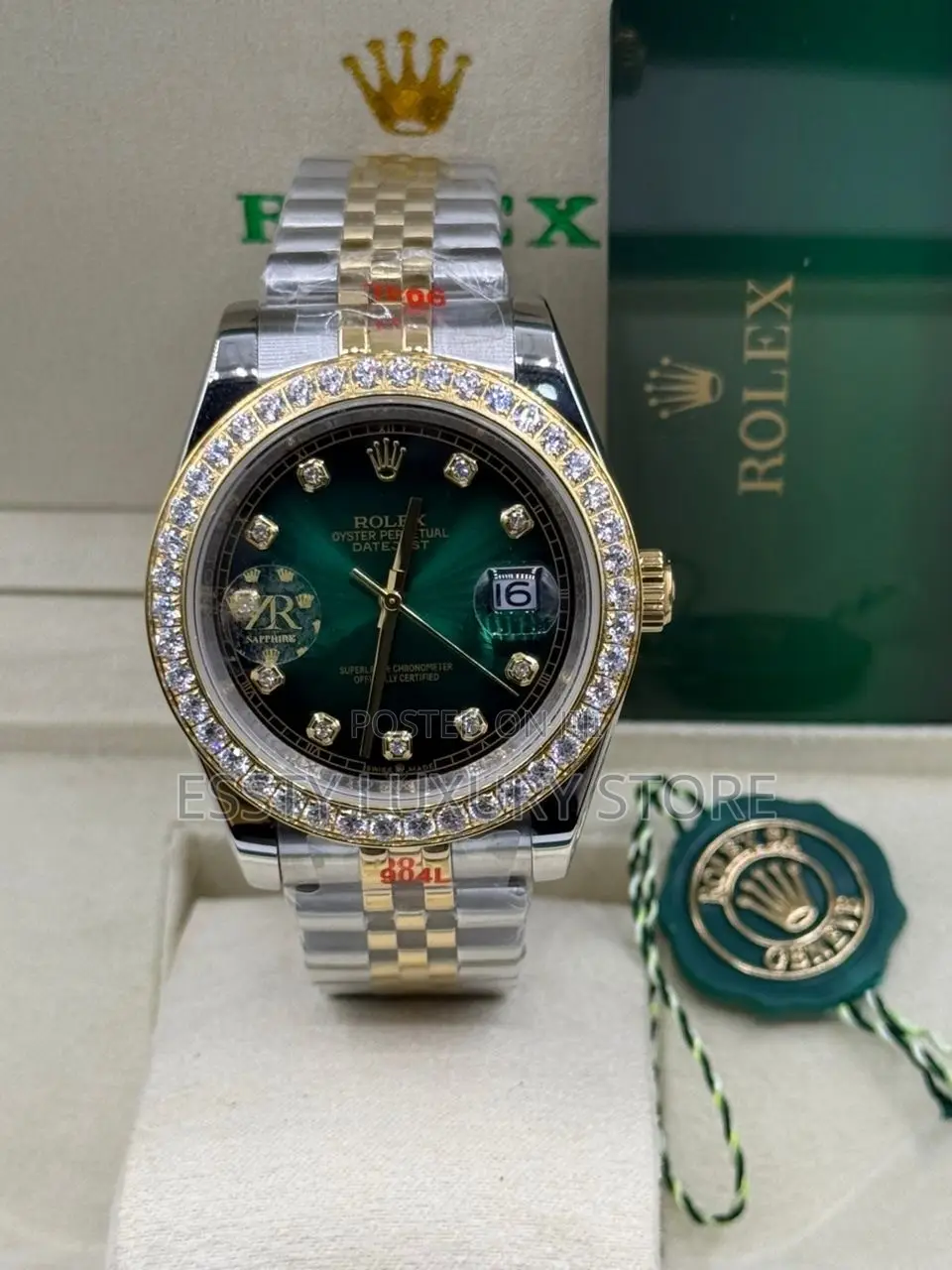 High Quality Luxury Rolex Automatic Couple Wristwatch