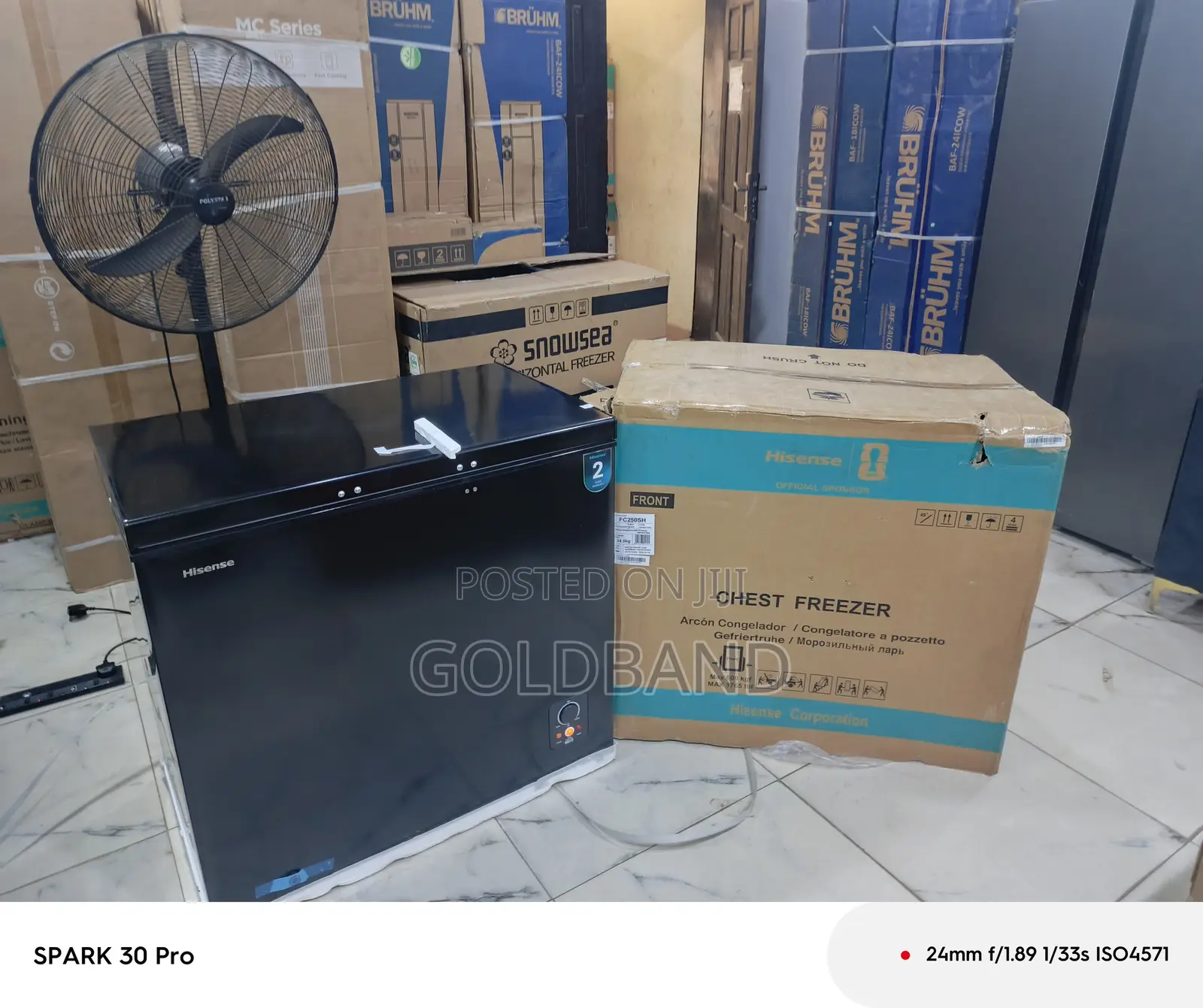 Hisense 189 Litres Freezer – Powerful Everyday Cooling