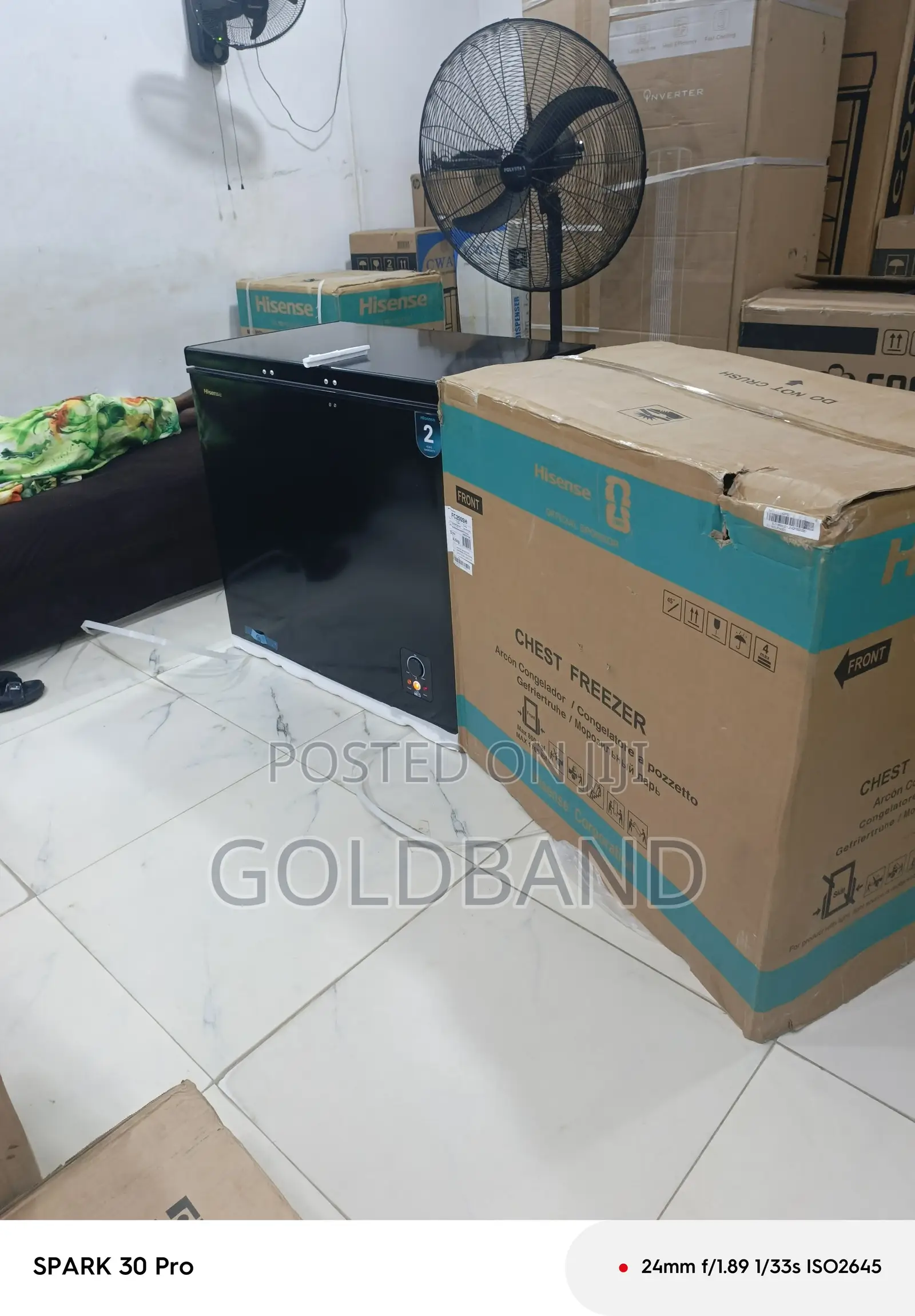 Hisense FC-250SH Chest Freezer – Premium 189L Storage