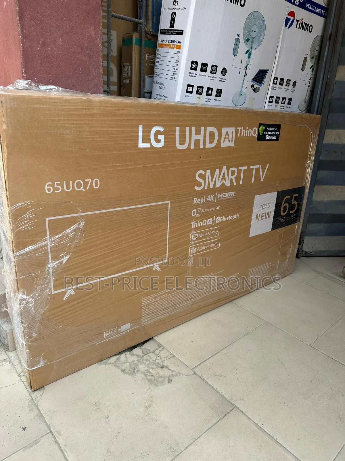 LG Smart TV 65inches Frameless Ultra Sound UHD