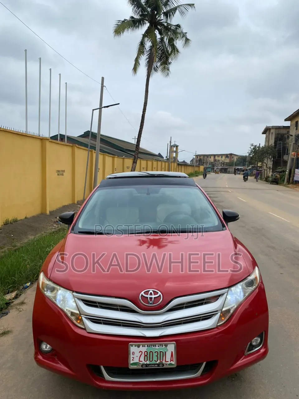 Toyota Venza Limited 2012 Red