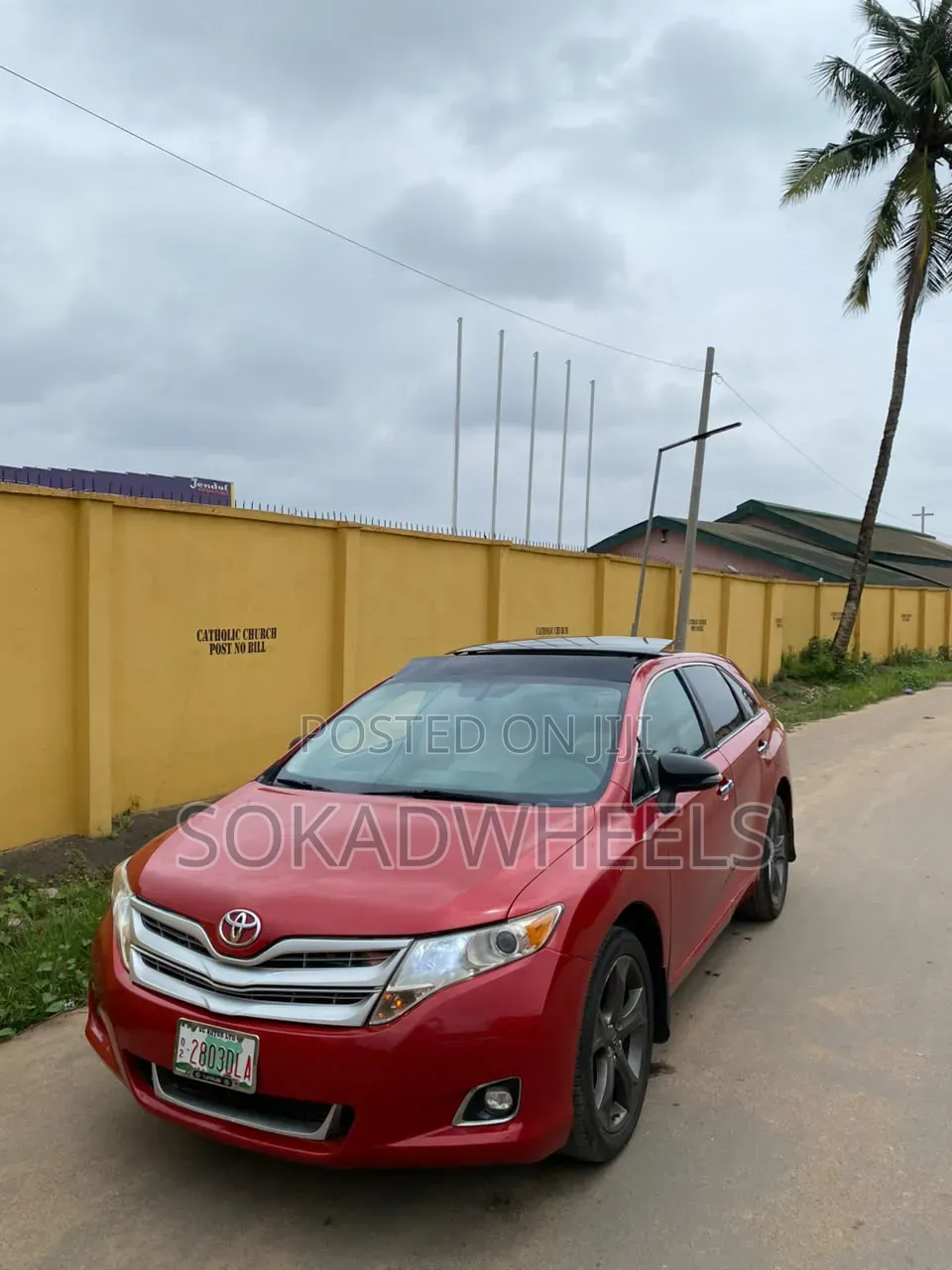 Toyota Venza Limited 2012 Red