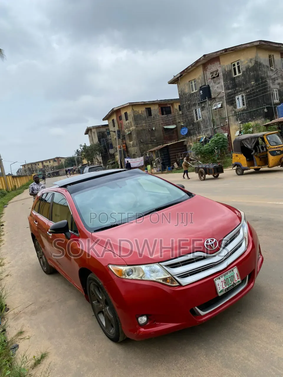 Toyota Venza Limited 2012 Red