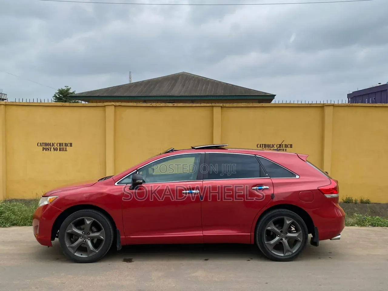 Toyota Venza Limited 2012 Red
