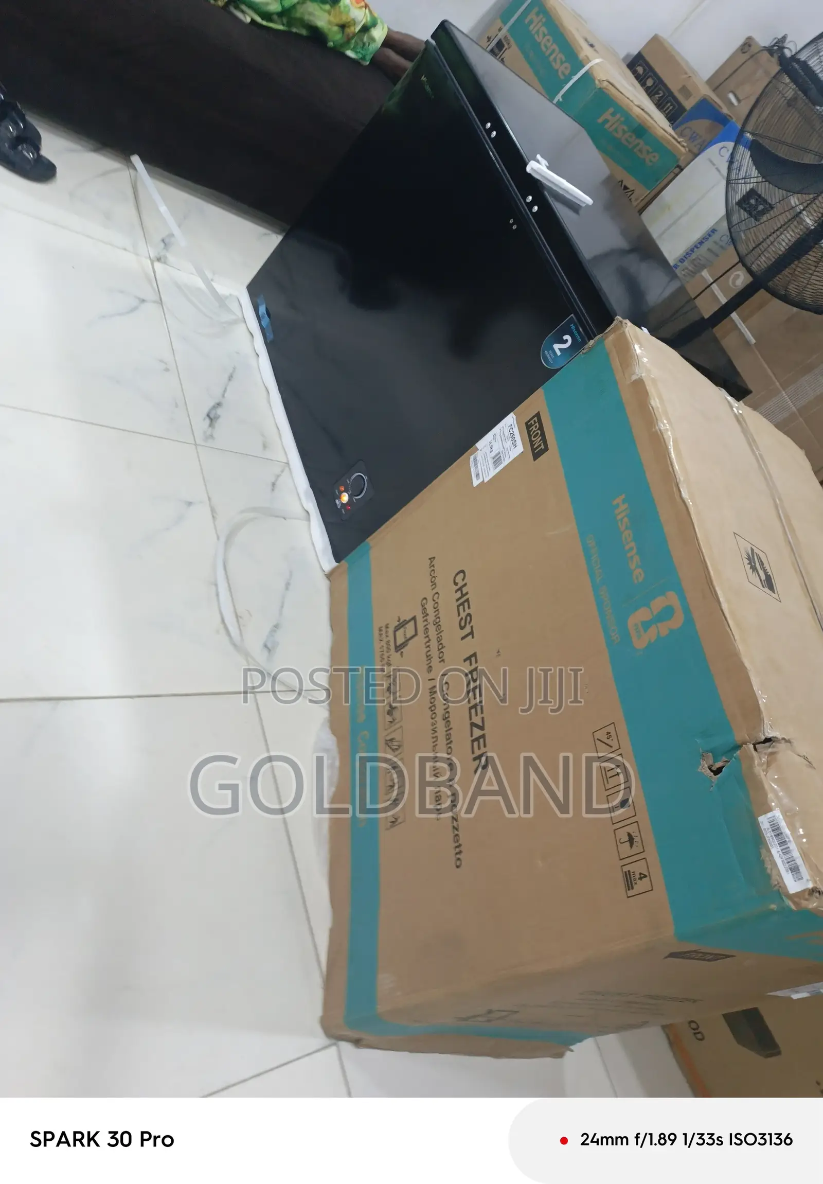 Hisense FC-250SH Freezer – Spacious 189L Deep Storage