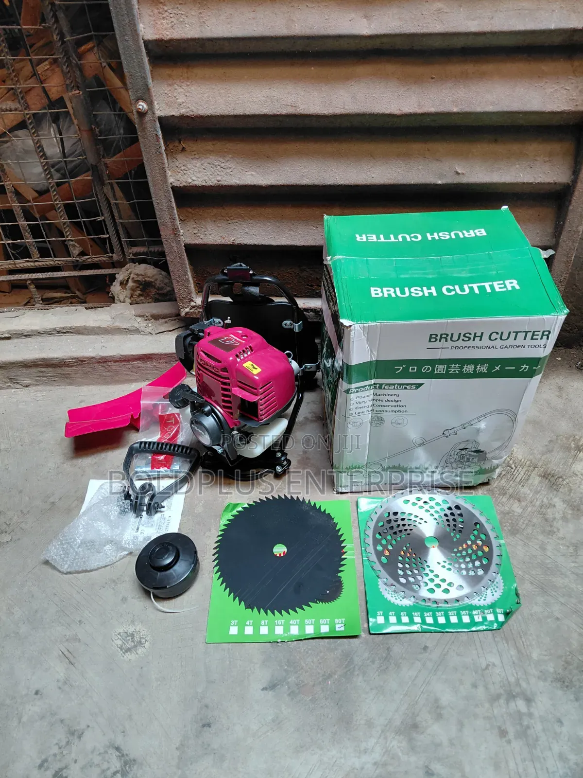 4 Stroke Brush Cutter Machine With Complete Accessories