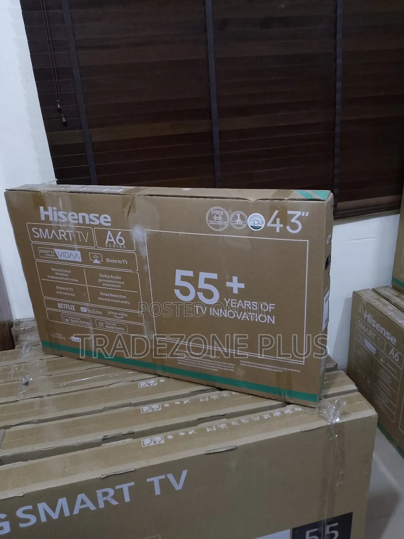 Hisense More Detail. More Fun. More Entertainment! 43 Inches