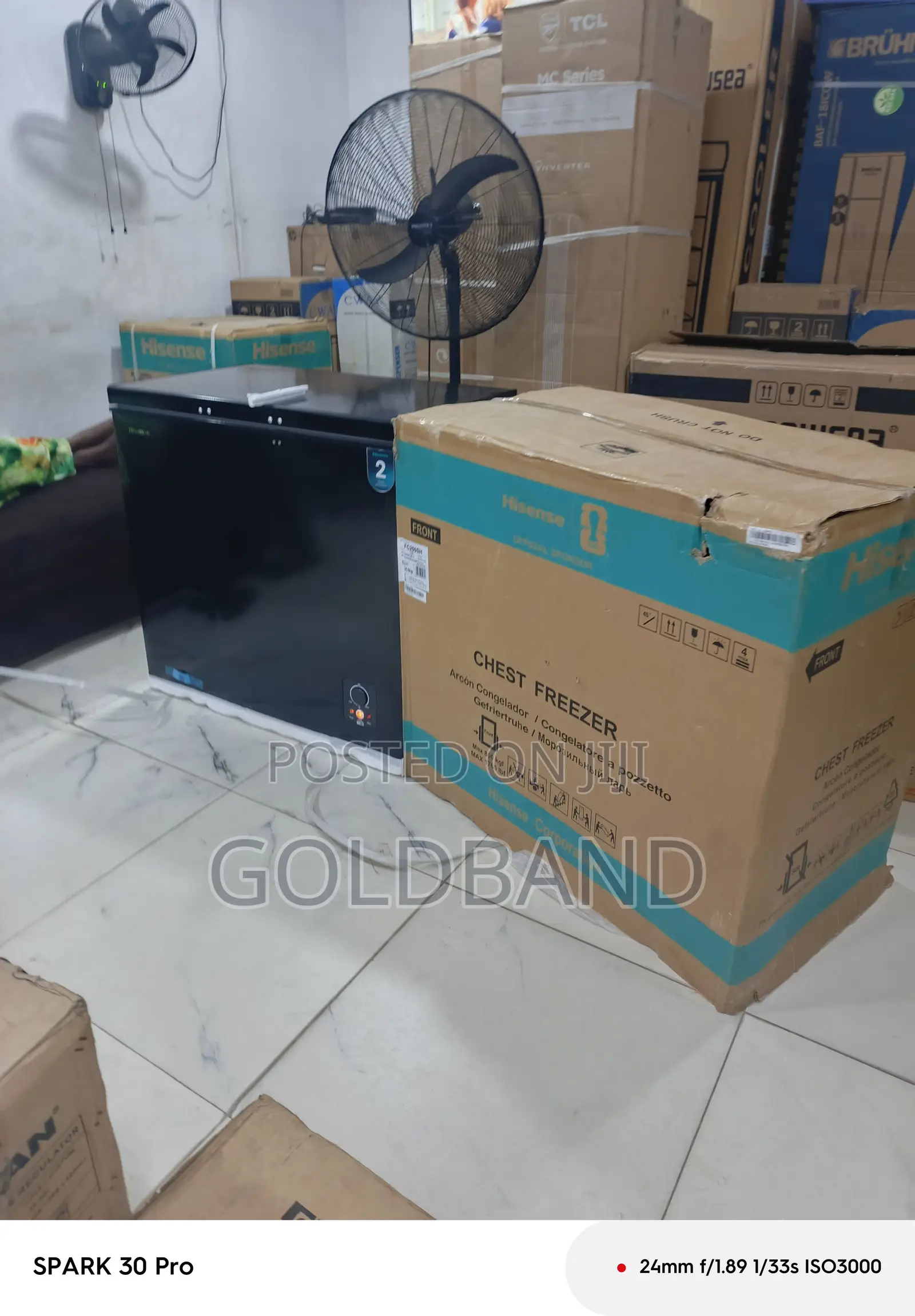 Hisense 189L Chest Freezer – Efficient Deep Freezing
