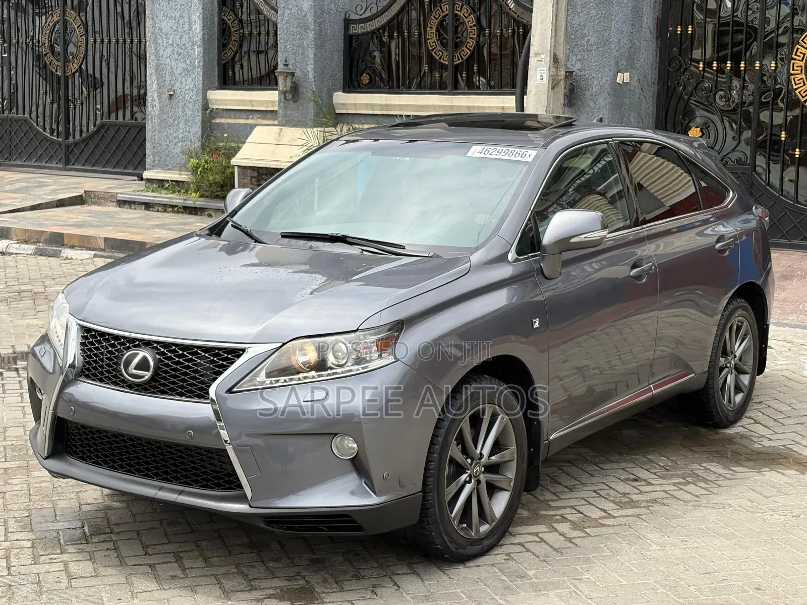 Lexus RX 350 F Sport AWD 2014 Gray