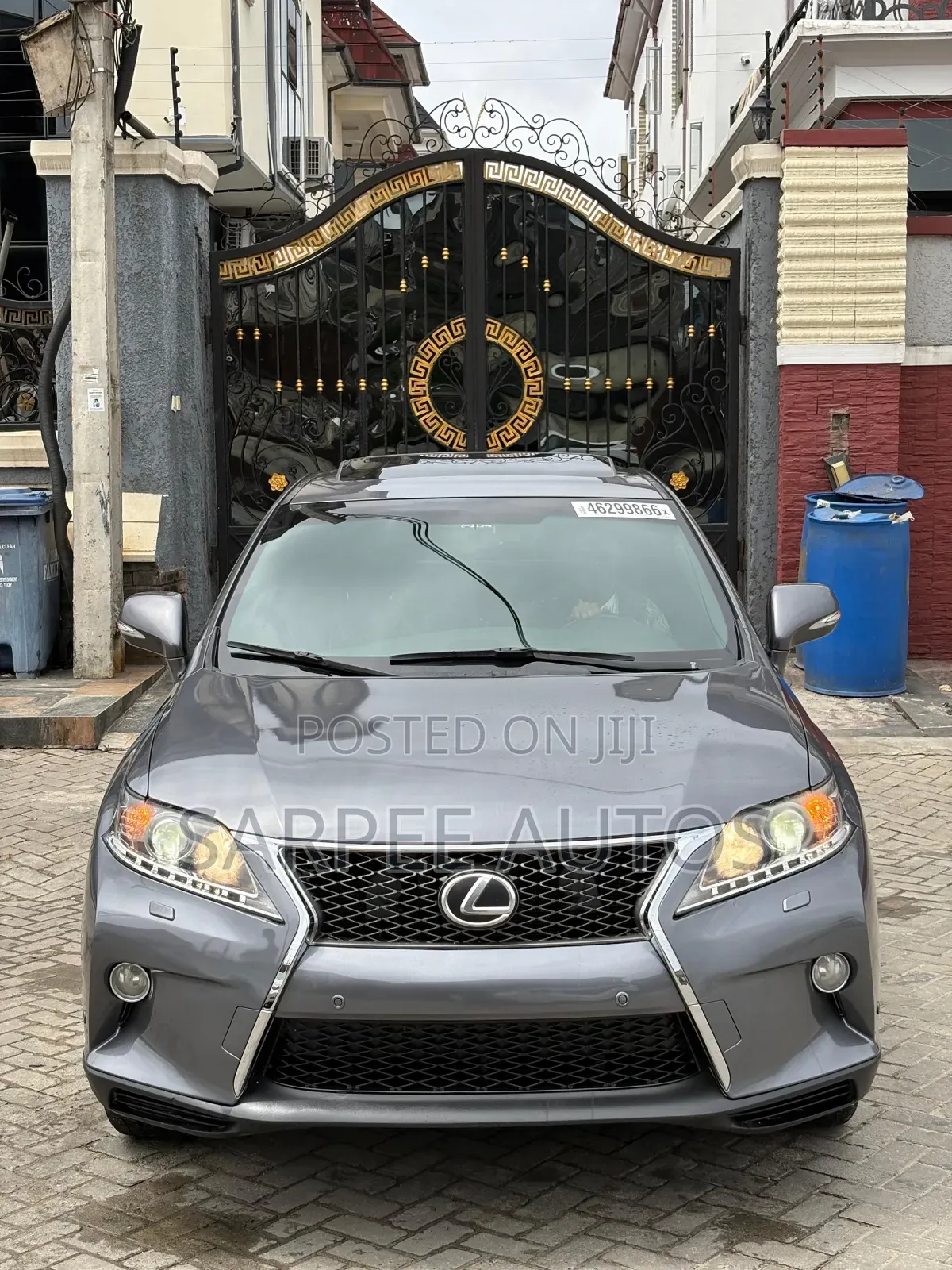 Lexus RX 350 F Sport AWD 2014 Gray