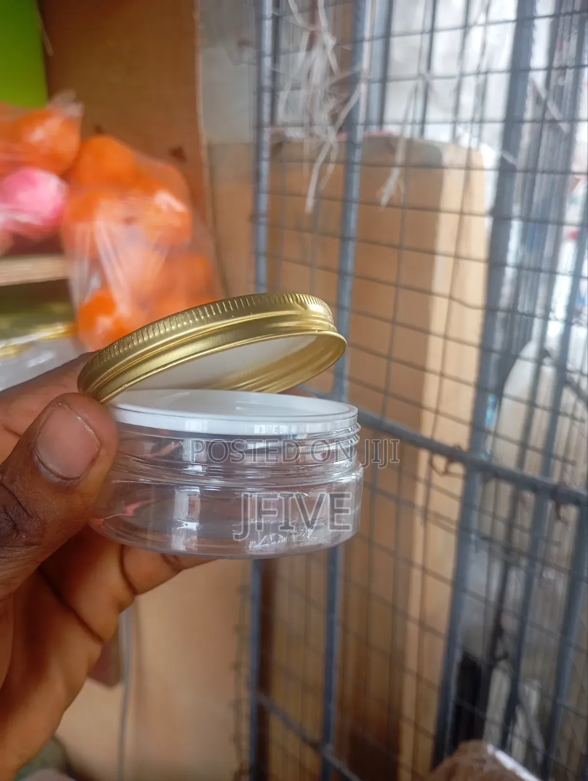 50ml Cup With Gold Cover