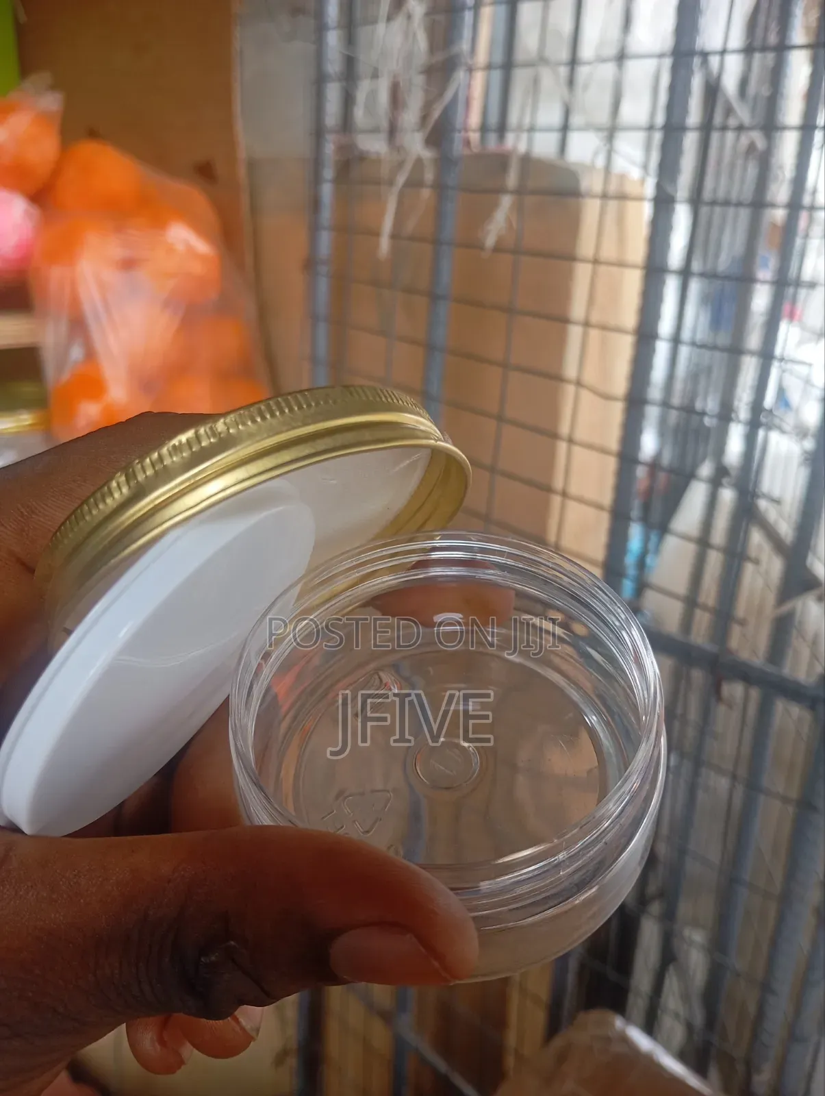 50ml Cup With Gold Cover