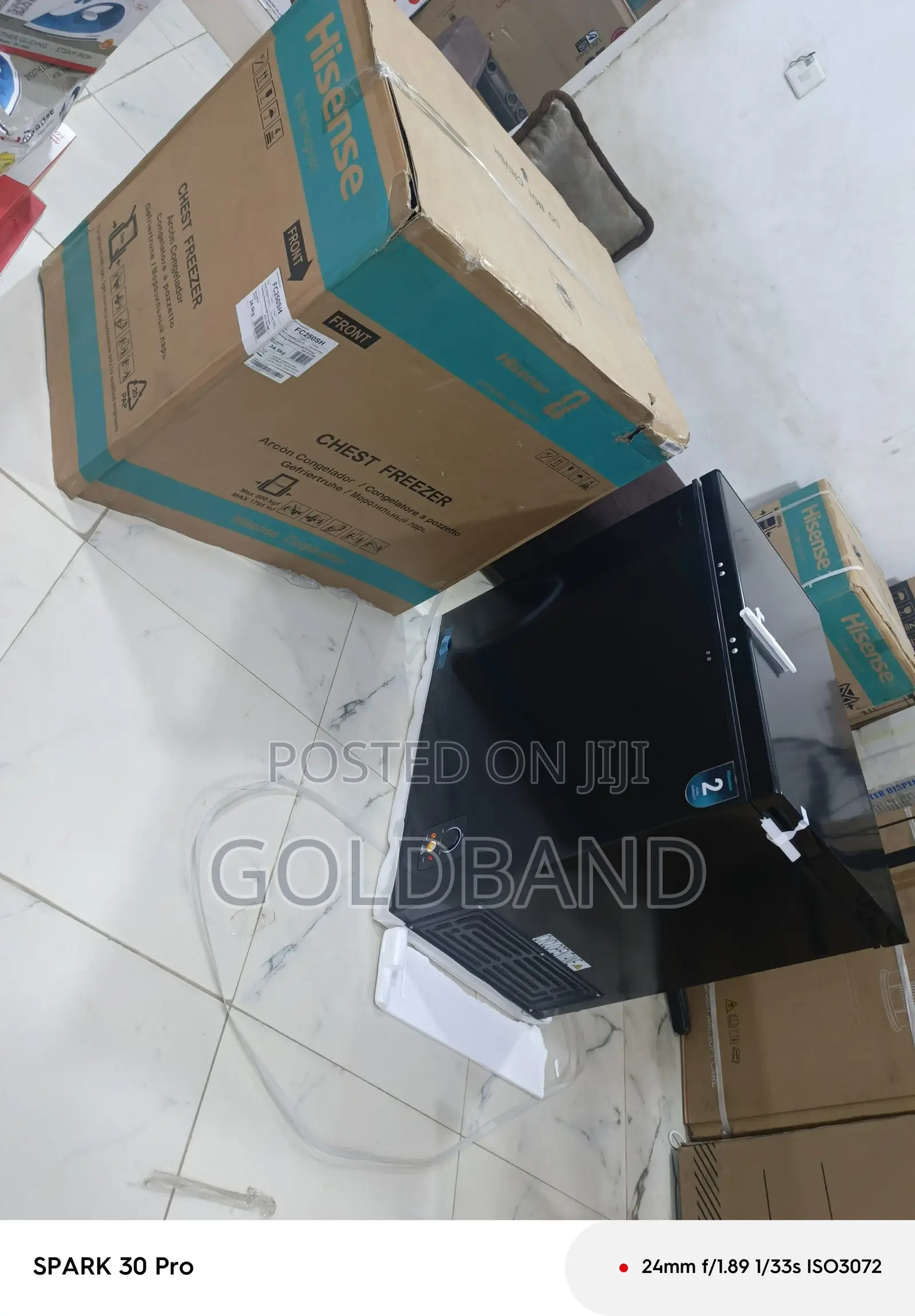 Hisense FC-250SH Chest Freezer – Powerful 189L Freezing