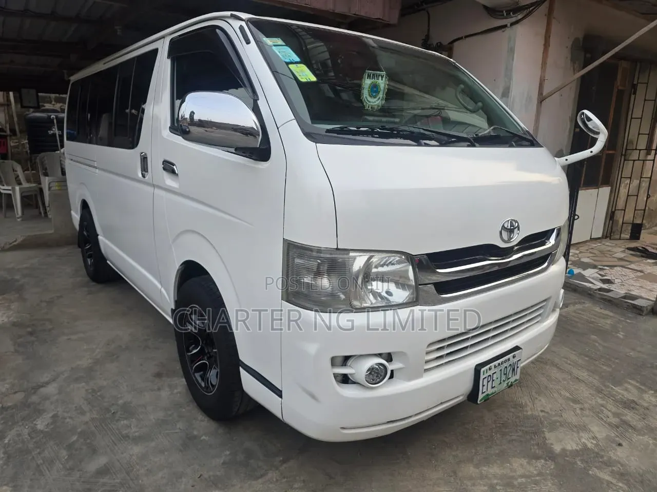 Toyota Hiace Bus for Rent