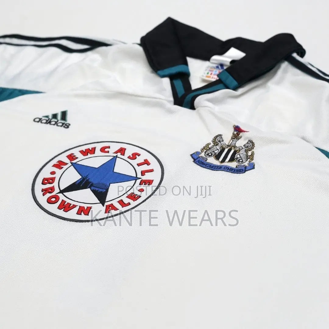 New Castle White Retro Jersey Available High Quality