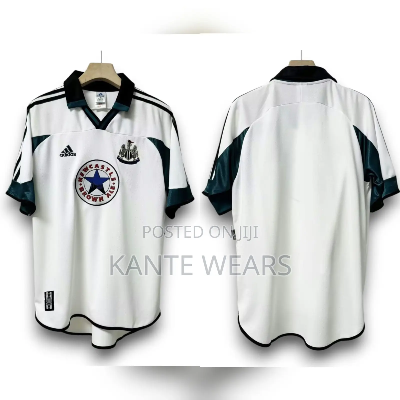 New Castle White Retro Jersey Available High Quality