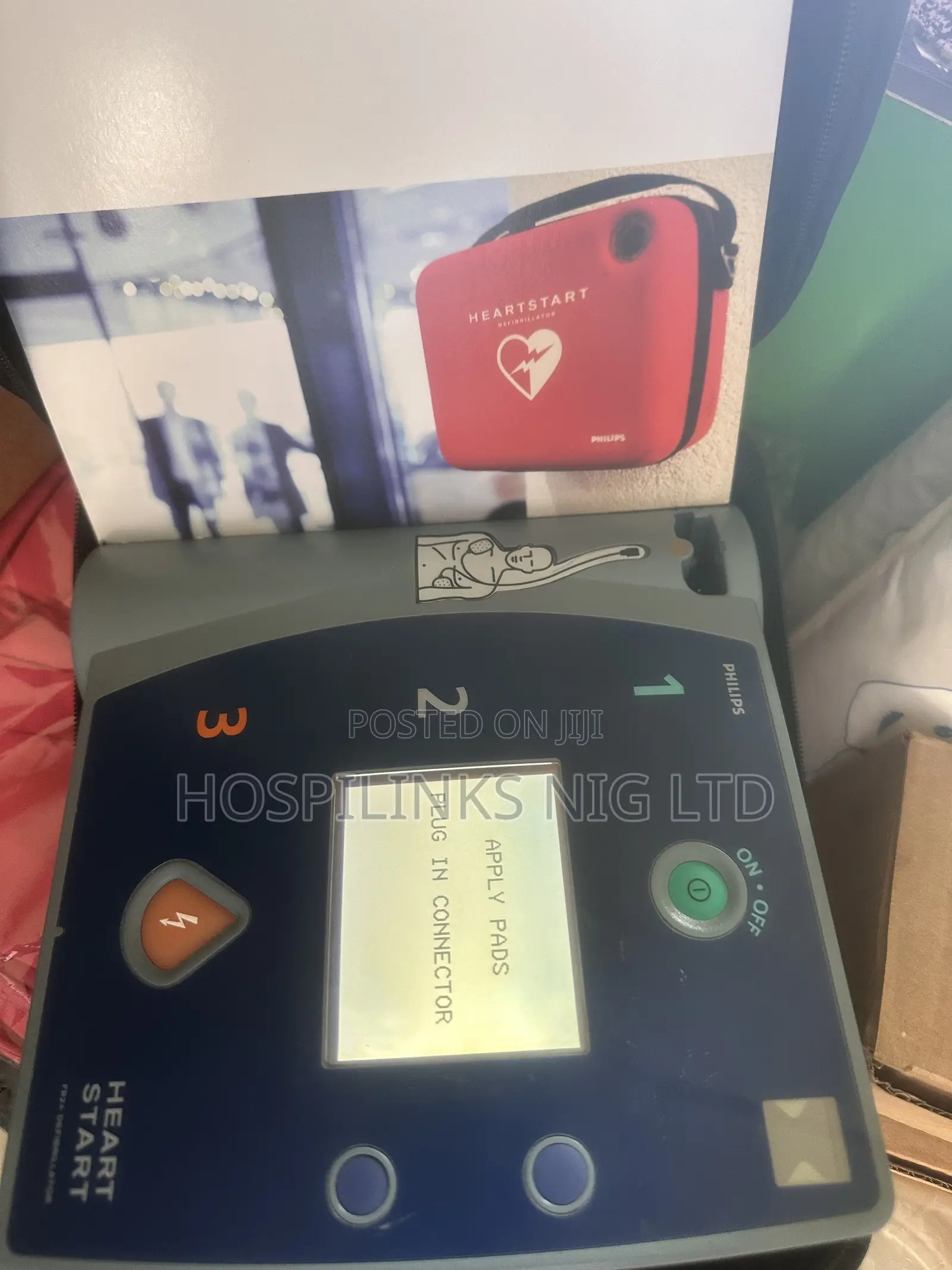 Defibrillator AED Philip Screen Display,USA