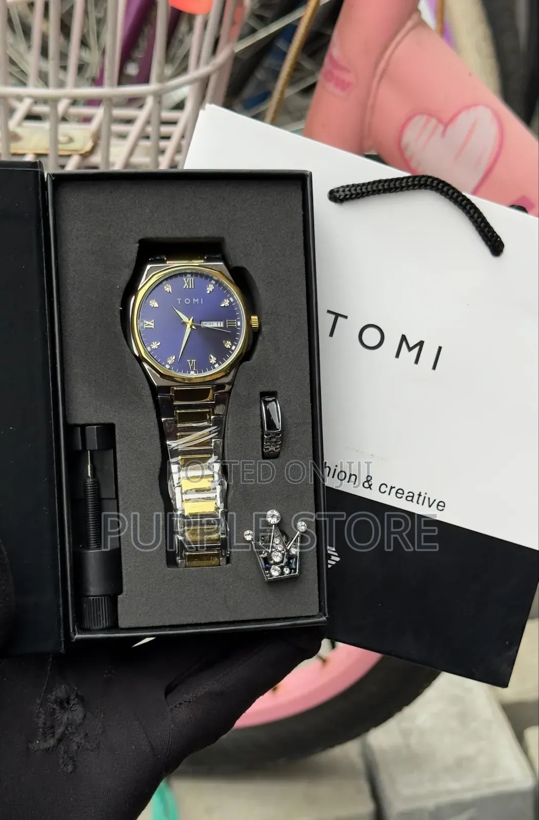 TomI Watch, Brooch, Ring and Strap Adjuster