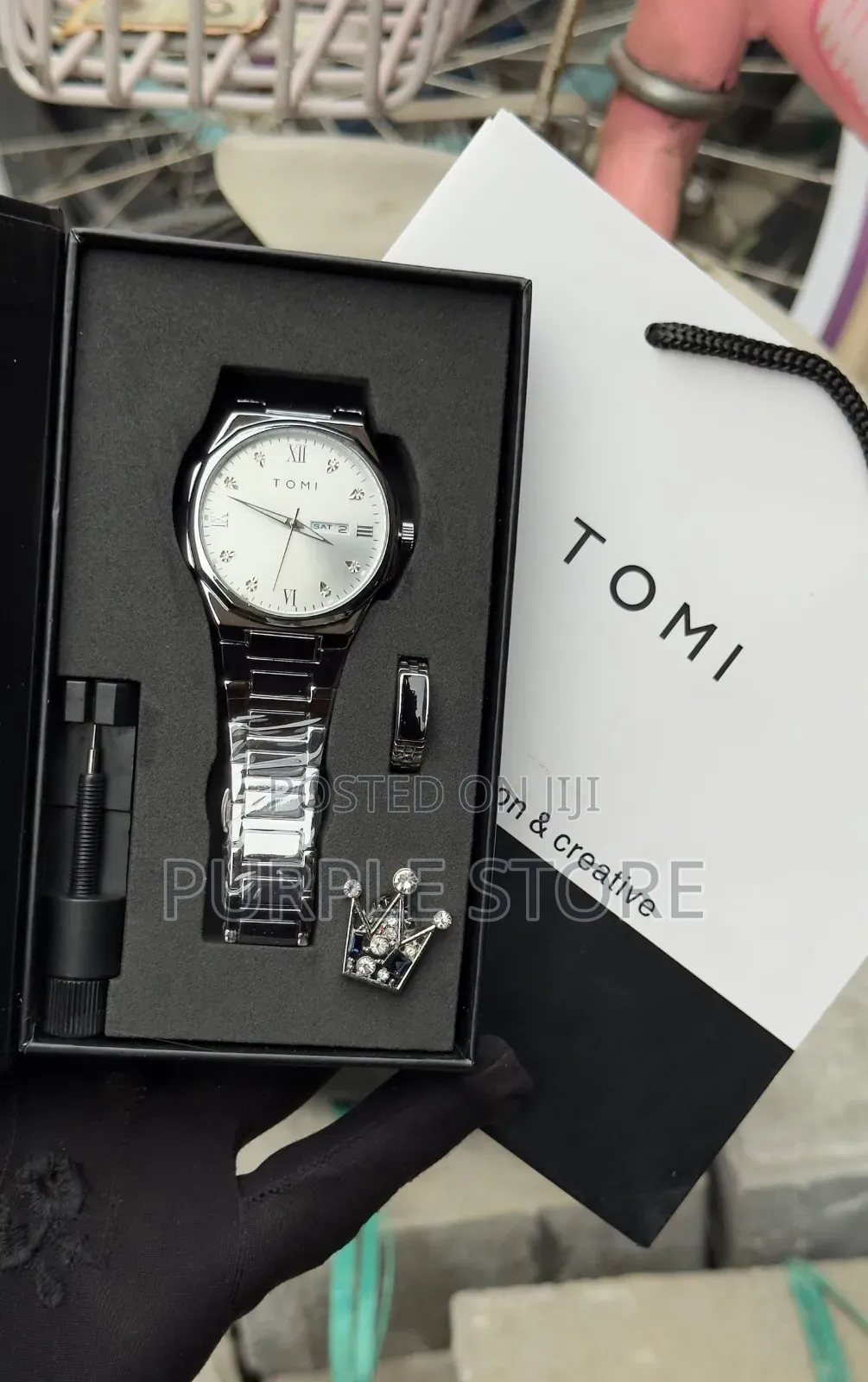 TomI Watch, Brooch, Ring and Strap Adjuster
