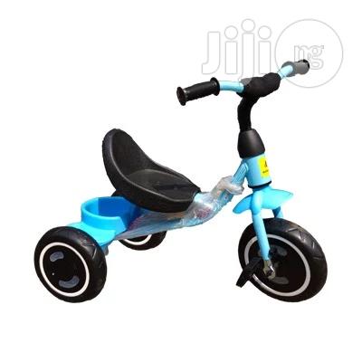 Classic Kids Tricycle With Carrier -Blue- 1-3 Years