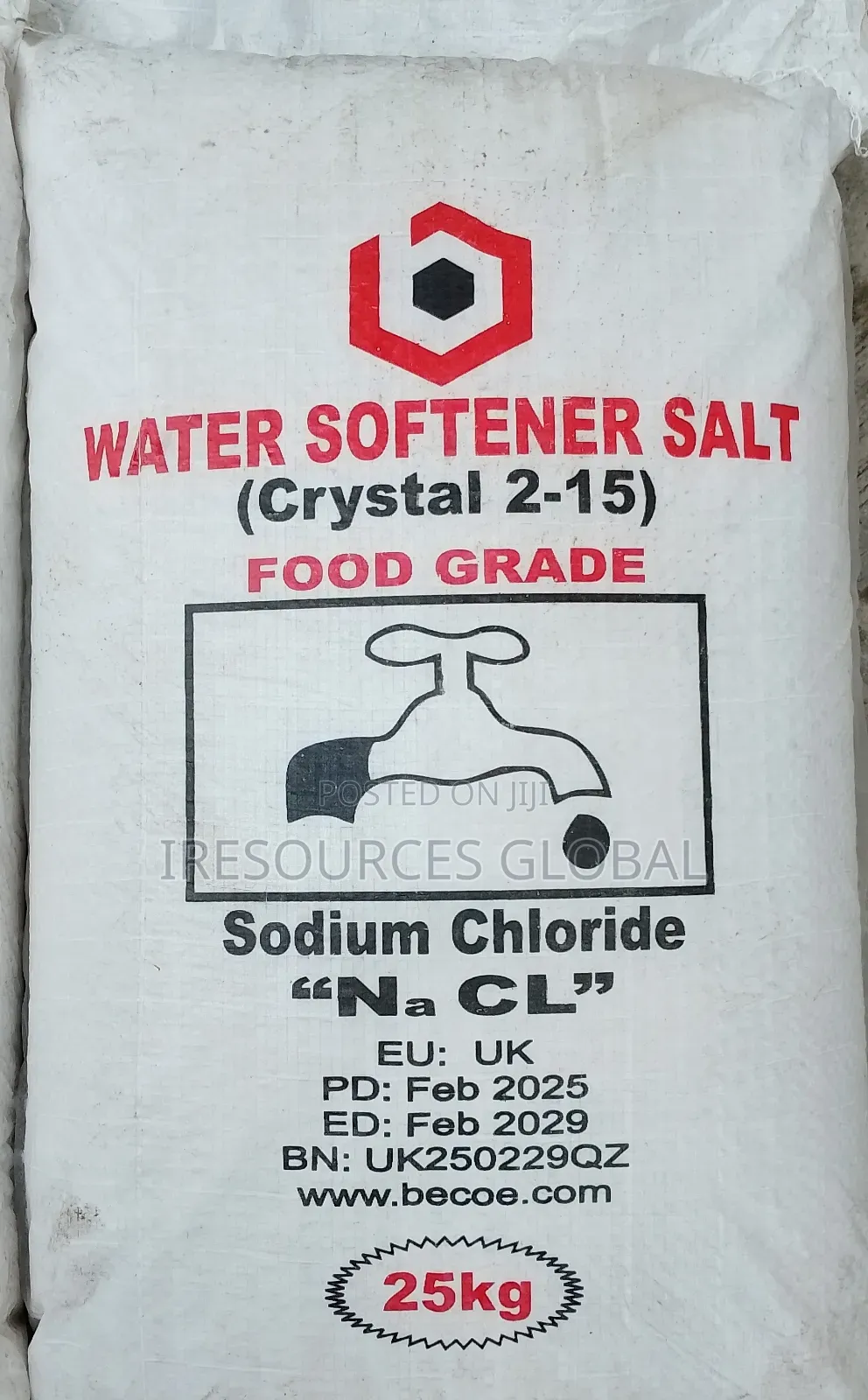 PDV Salt Sodium Chloride (Nacl) for Food and Industrial