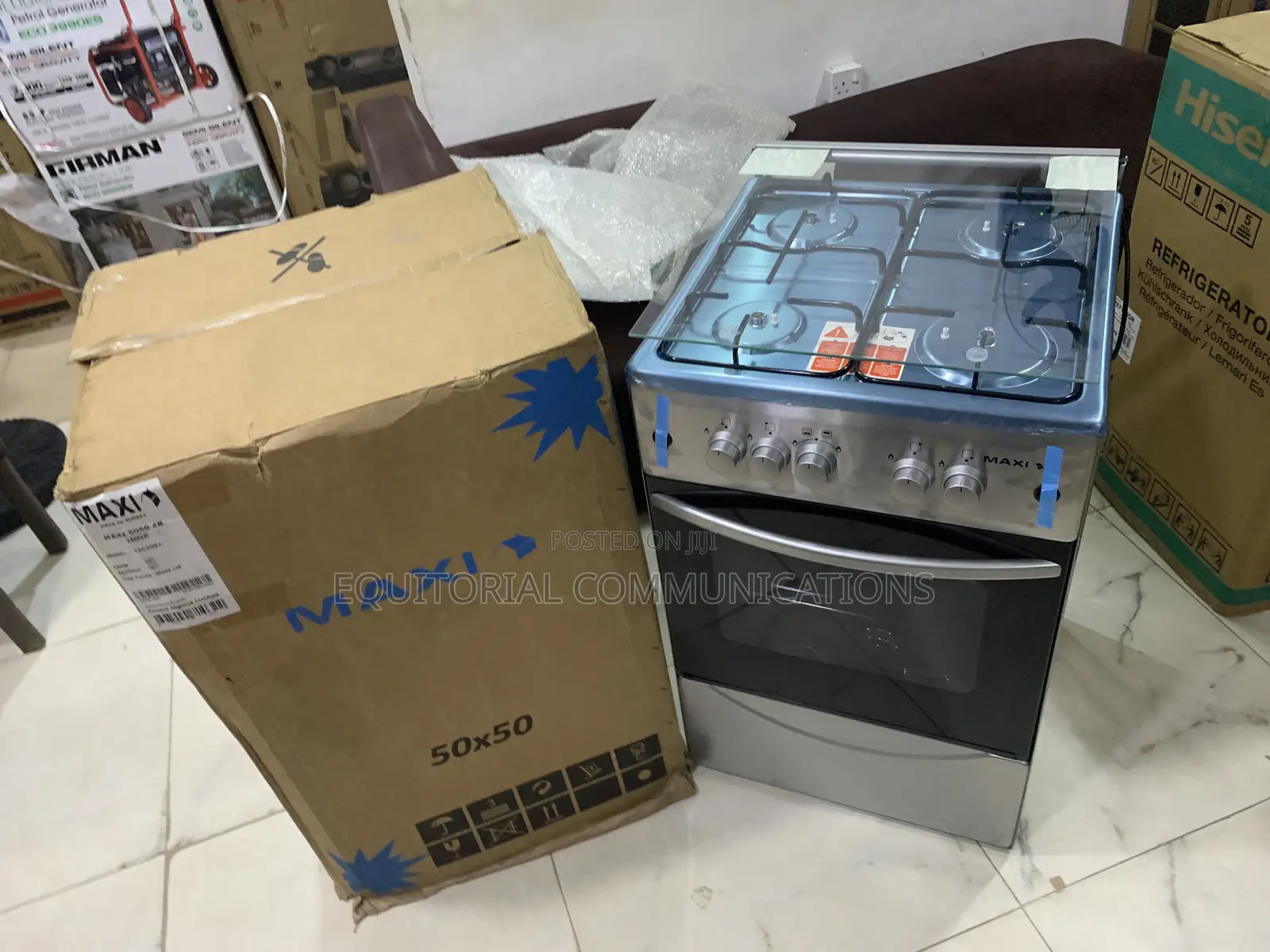 Maxi 5050 4B Inox Cooker – Cook With Style and Convenience
