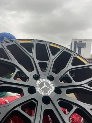 22-Inch Rim Original Tolks Black Spoke Design for Mercedes Benz GLE350