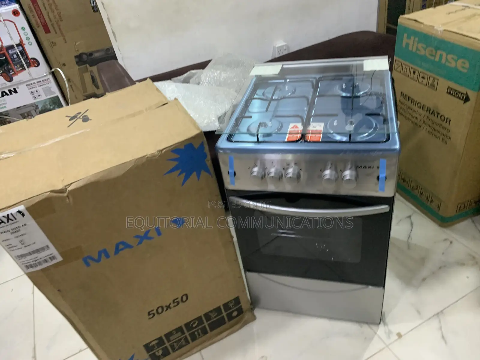 Maxi Inox 4B 5050 Cooker – A Sleek Upgrade for Your Kitchen