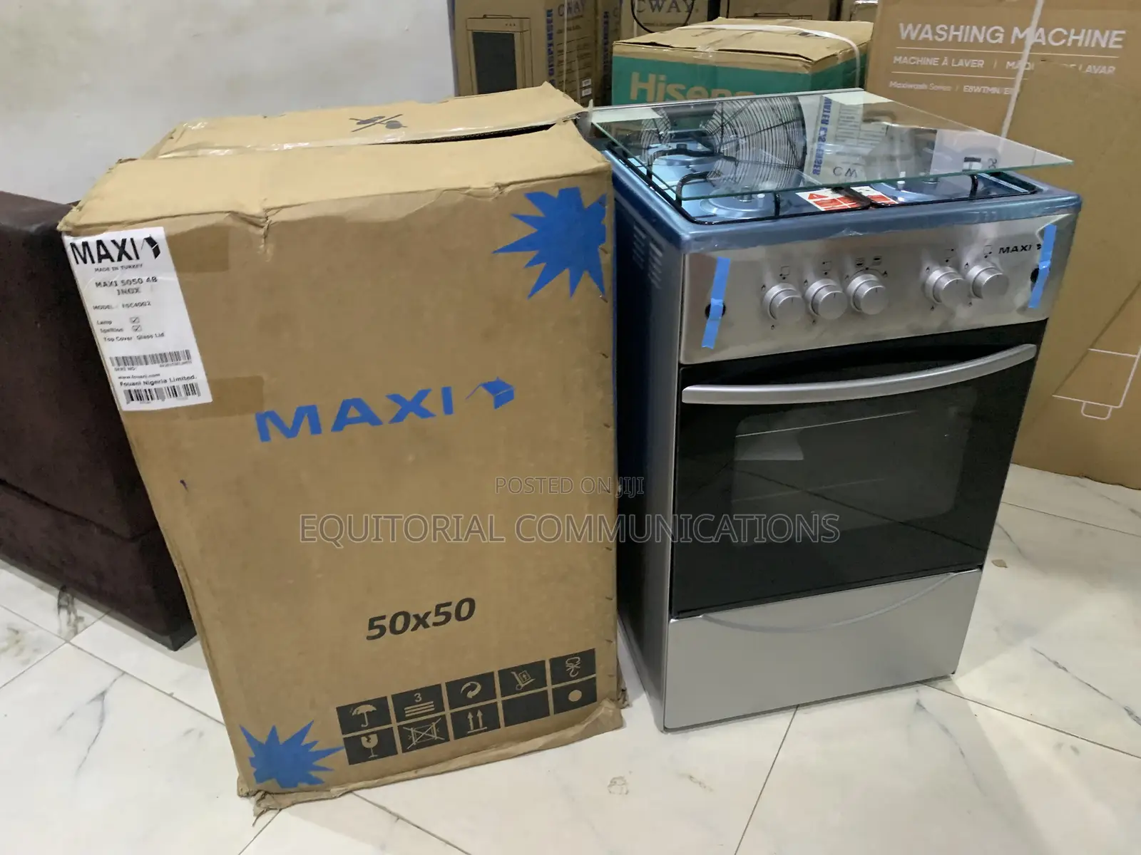 Maxi Inox 4B 5050 Cooker – A Sleek Upgrade for Your Kitchen