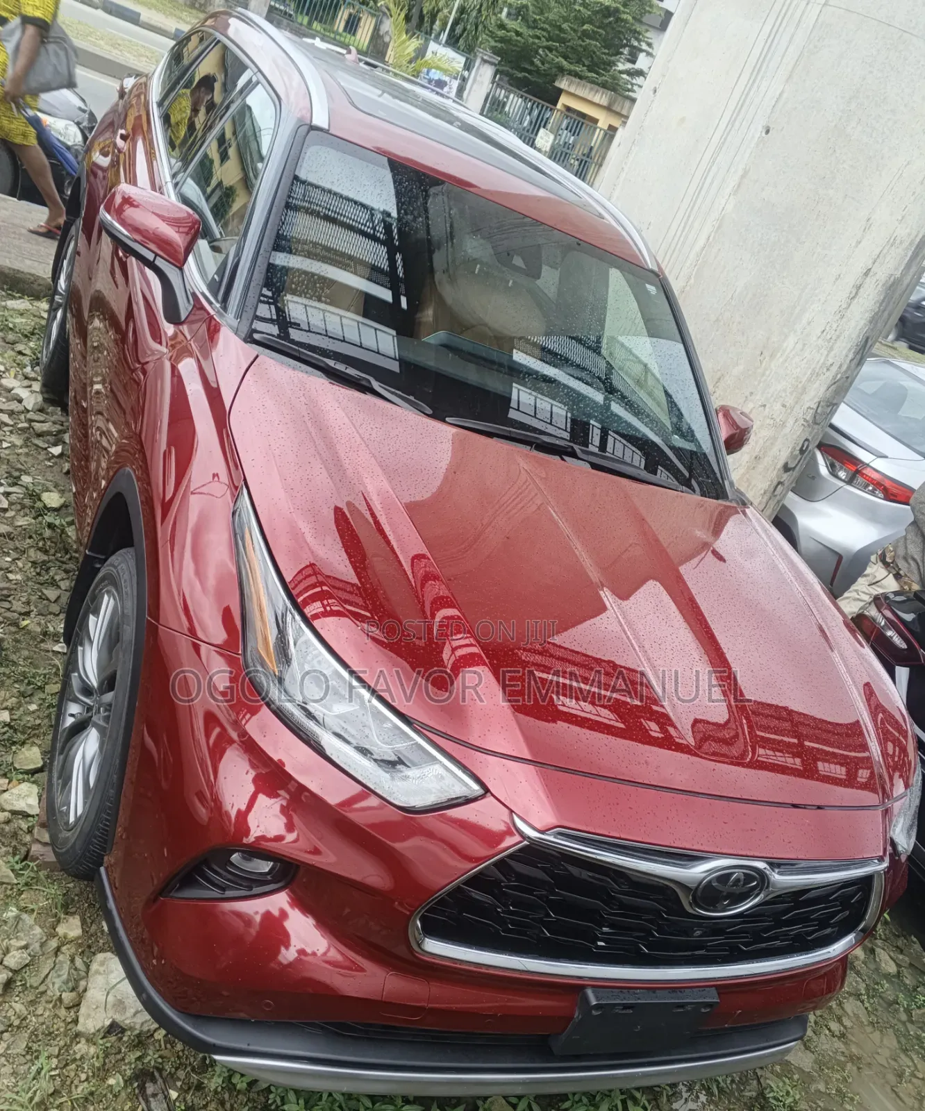 Toyota Highlander Platinum AWD 2020 Red